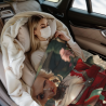 Couette Polaire Douce 280g (Style Vertical) avec Motif Fantastique - Un Excellent Choix pour le Confort et la Chaleur