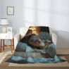 280g Flannel Blanket (Vertical Style, Printed Pattern)