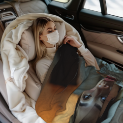 280g Flanel Blanket (Style Vertical, Patrones Imprimidos)
