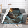 Träumhafte Sternenhimmel-Decke aus Flanell – Okomall