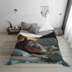 Träumhafte Sternenhimmel-Decke aus Flanell – Okomall