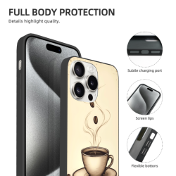 香醇咖啡 iPhone 15/15 Pro/15 Pro Max 手机殼 - okomall