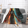 280g 펠annel 블래인트 (HORIZONTAL STYLE) - Mysterious Woman Pattern