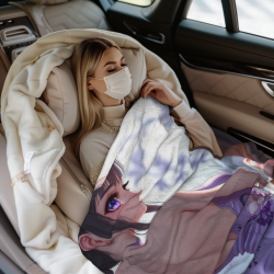 280g Molle Blanket (Style Verticale, Imprime Single - Sided)