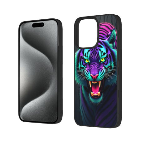 咆哮老虎 iPhone 15 壳 - okomall 个性壳