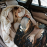 280g Flannel Fleece Blanket (Horizontal Style) - Imagerie de Fée du Cœur Imprimée en Forme Complète et à un seul Côté