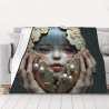 280g Flanelldecke (horizontal) Exquisite Printed Blanket