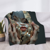 Coperta in Flanella da 280g (Orizzontale) Coperta Stampata Raffinata