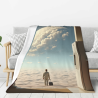 280g Flannel Fleece Blanket (Vertical Style) Dream Pattern Version