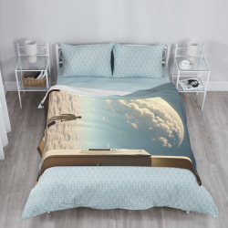 280g Flannel Fleece Blanket (Vertical Style) Dream Pattern Version