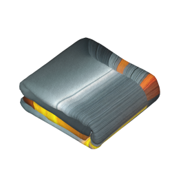 Coperta in Flanella Flowing Light - Okomall