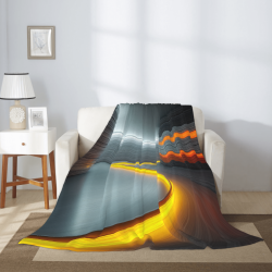 Coperta in Flanella Flowing Light - Okomall