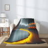 Coperta in Flanella Flowing Light - Okomall