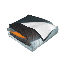 280g Flannel Blanket (Horizontal Style) with Exquisite Full-Side Single-Side Printing