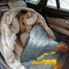280g Flanelle Blanket (Horizontal Style) with Impression Exquisite Full-Side Single-Side