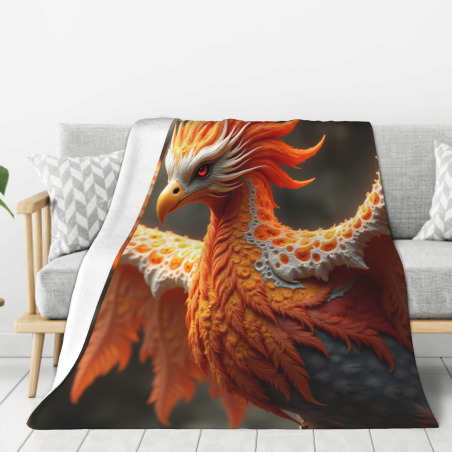 280g Vertical Flannel Blanket (with Exquisite Printing)