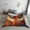 280g Flanelle Blanket (Horizontal Style) - Patrón de feijoles del ignacio, cálida y cómoda