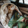 280g Flannel Blanket (Vertical Style) con Impression di Volto Misterioso Unico - Una Buona Sceglienza per Comoduto e Calore