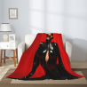 Couette Flanelle Motif Galaxie Rêveuse - Chaud et Confortable