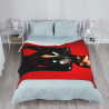Couette Flanelle Motif Galaxie Rêveuse - Chaud et Confortable
