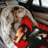 Coperta in Flanella con Motivo Galassia Onirica - Calda e Accogliente