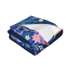 280g Flanell-Fleece-Decke (Horizontales Design) mit Fuchs-Muster