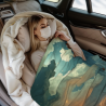 Flauschdecke mit ruhigem Ozeanblick - Okomall