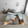 Manta de flanela 280g (estilo horizontal) - Diseño de hada estilo antiguo