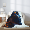 Traumhafte Porträt-Fleece-Decke - Okomall