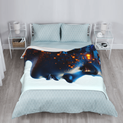 Traumhafte Porträt-Fleece-Decke - Okomall