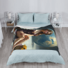 Couette Flanelle Verticale 280g : Impression Exquise et Expérience Confortable