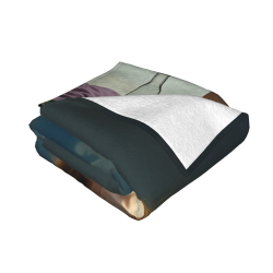 Couette Polaire 280g (Style Horizontal) avec Beau Motif