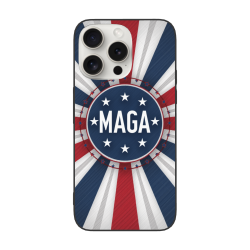 iPhone 15/Pro/Max Kontraststreifen Handyhülle - okomall