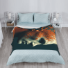 Couverture en flanelle verticale 280g (avec impression exquise)