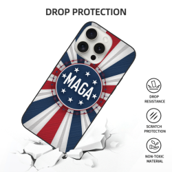 iPhone 15/Pro/Max 撞色条纹手机壳 - okomall