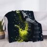 280g Flanelle Polaire (Horizontale) - Motif Samouraï