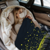 280g Coperta in Flanella Fleece (Orizzontale) - Motivo Samuraj