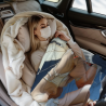 280g Flannel Blanket - Fairy and Cat Pattern, a Comfortable and Warm Choice