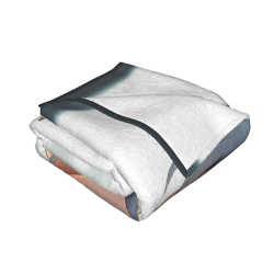 280g Flanell-Pullunderwolle (Horizontaler Stil) mit exquisitem Anime-Muster