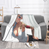 280g Flanell-Pullunderwolle (Horizontaler Stil) mit exquisitem Anime-Muster