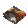 280g Couverture en Flanelleuzzy (Style Vertical) avec Imprimé Exquis Pleine Largeur d'un Côté