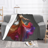 Traumhafter Regenbogen Flanelldecke - Okomall