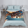 Couverture en flanelle de 280g : Motif indien, un choix confortable et chaud