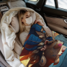 280g Flanell Fleece Decke (Horizontaler Stil) - Ethnisch Druckteppich