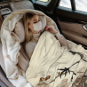 280g Flannel Fleece Blanket (Horizontal) - Exquisite Natural Pattern