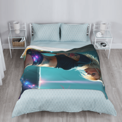 280g Flanell-Wolldecke (vertikaler Stil) mit Muster - ein bequemes und warmes Heimgegenstand