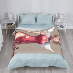 280g Vertical Flannel Blanket (with Unique Printing)