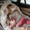 280g Vertical Flannel Blanket (with Unique Printing)
