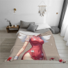 280g Flannel Fuzzy Decke (Horizontal) - Decke mit Einzigartigem Muster