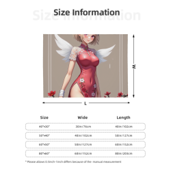 280g Flaneluzzy Blanket (Orizzontale) Disegno Unico